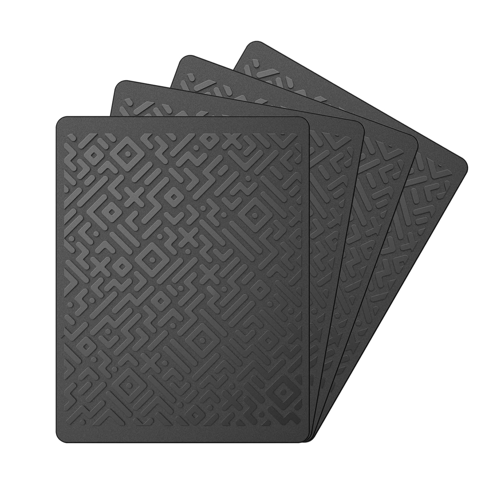 Non-Slip Car Dashboard Mat - 4 Pack Brlvget Anti-Slip Gel Pads (7.1