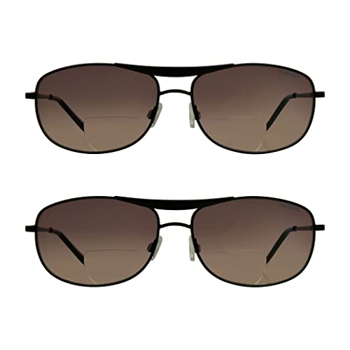 2 Pairs of Gunmetal Smoke