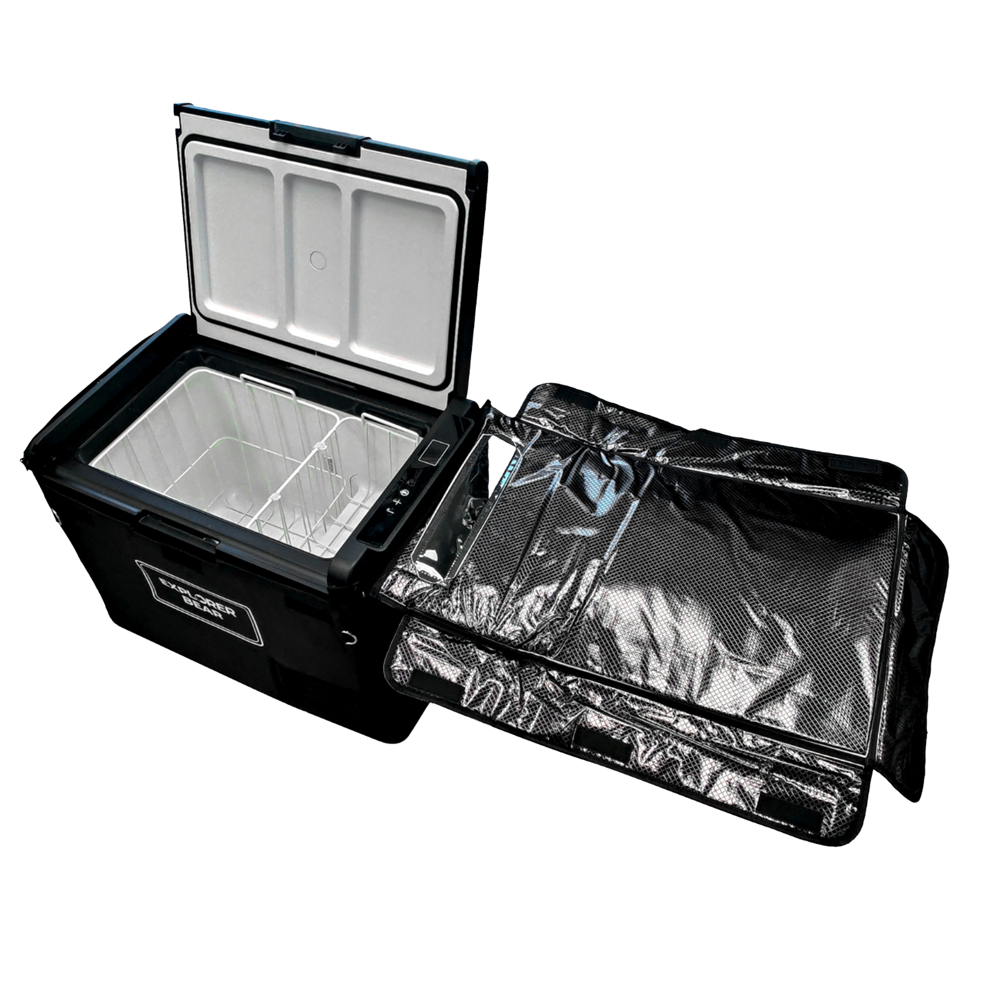 Explorer Series 12V Fridge Insulated Protective Cover - Durable Travel Cooler for Camping, RV & Road Trips - Keep Food Fresh On-The-Go