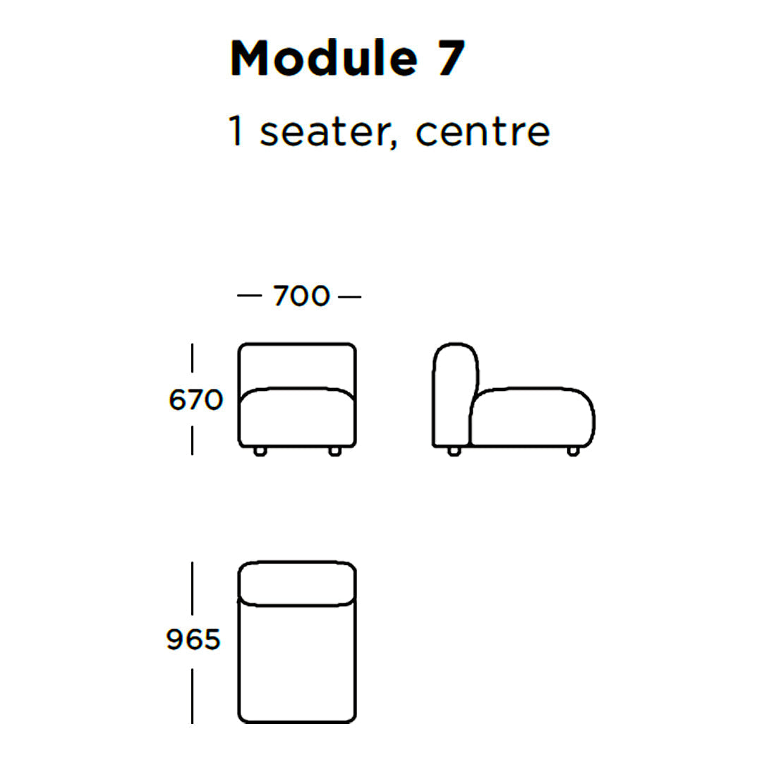 Boketto Modular Sofa Set (8-Piece) - Customizable Sectional Couch for Living Room, Lounge & Home Theater - Modern Comfort & Stylish Design