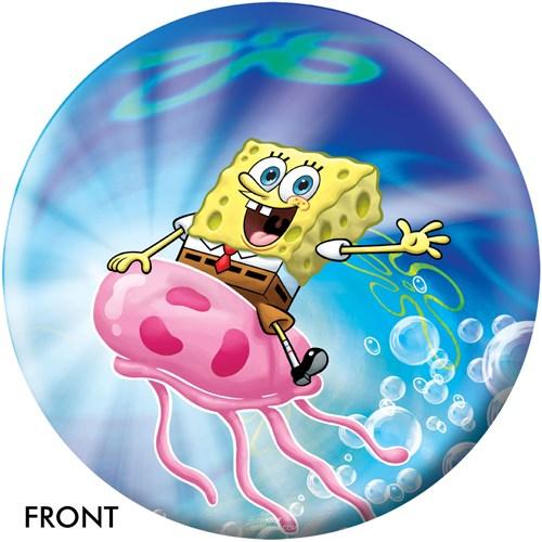 SpongeBob Jellyfish Bowling Ball - Premium Performance for Serious Bowlers | Perfect for League Play, Casual Games & Themed Bowling Parties