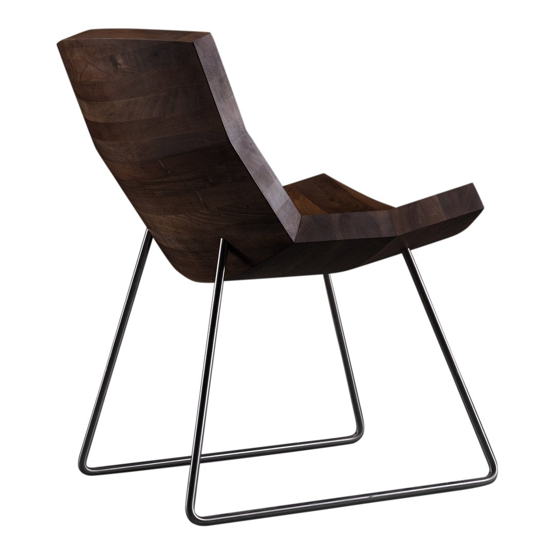 Karim Rashid Chunk Chair - Modern Designer Accent Chair for Living Room, Lounge & Office - Ergonomic Artisan Furniture for Home Decor & Workspace