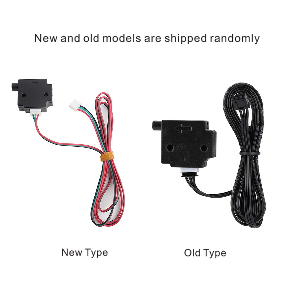 3D Printer Filament Run-Out Sensor with Break Detection - Auto Pause Monitoring Module for 3D Printing Accessories | Perfect for Continuous Printing & Preventing Failed Prints