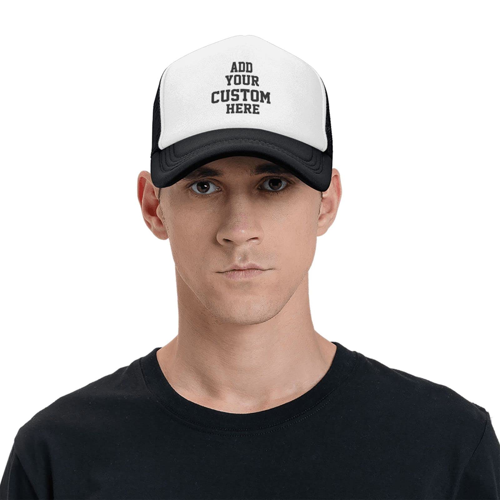 Custom Trucker Hat - Design Your Own Personalized Unisex Hat for Men & Women | Perfect for Outdoor Activities, Sports & Fashion Accessories