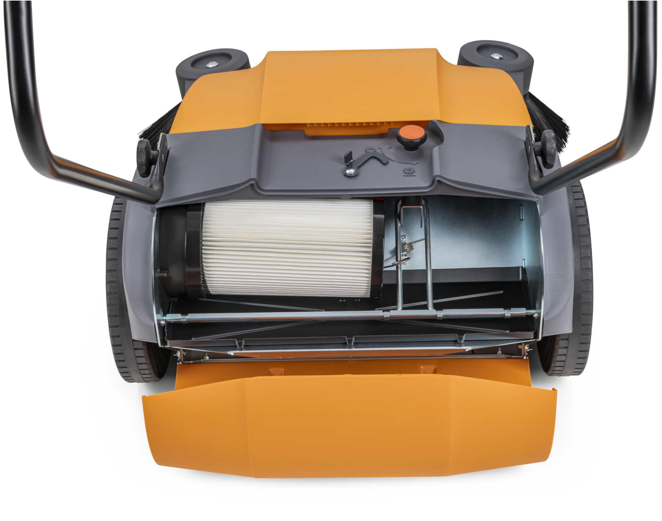 Balimat 1600 Sweeper - Heavy-Duty Commercial Floor Sweeper for Warehouses, Garages & Large Spaces - Efficient Cleaning Solution for Dust, Debris & Pet Hair