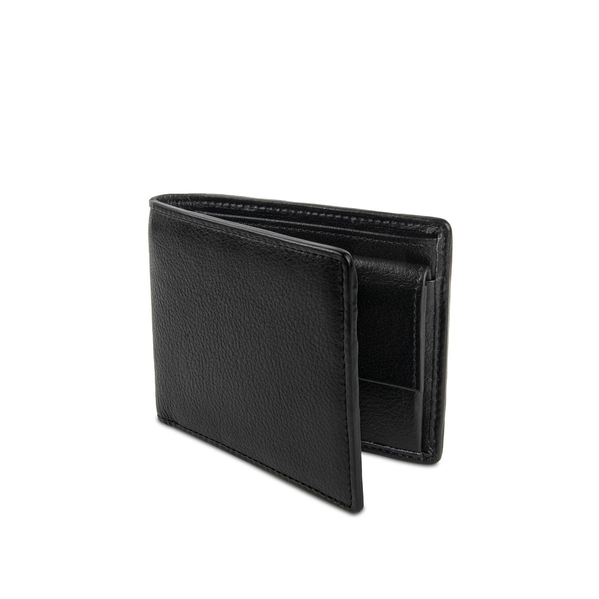 Premium Theo Leather Bi-Fold Wallet with RFID Protection & Coin Pocket - Stylish & Secure for Everyday Use, Travel, and Business