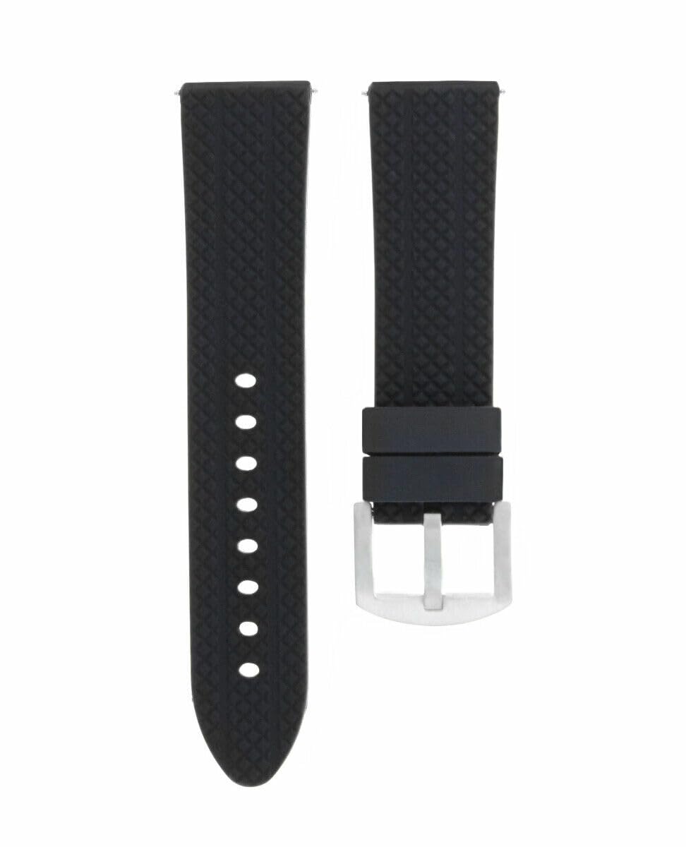 22mm Silicone Diver Watch Band for Tissot PRC200 - Swimming & Diving