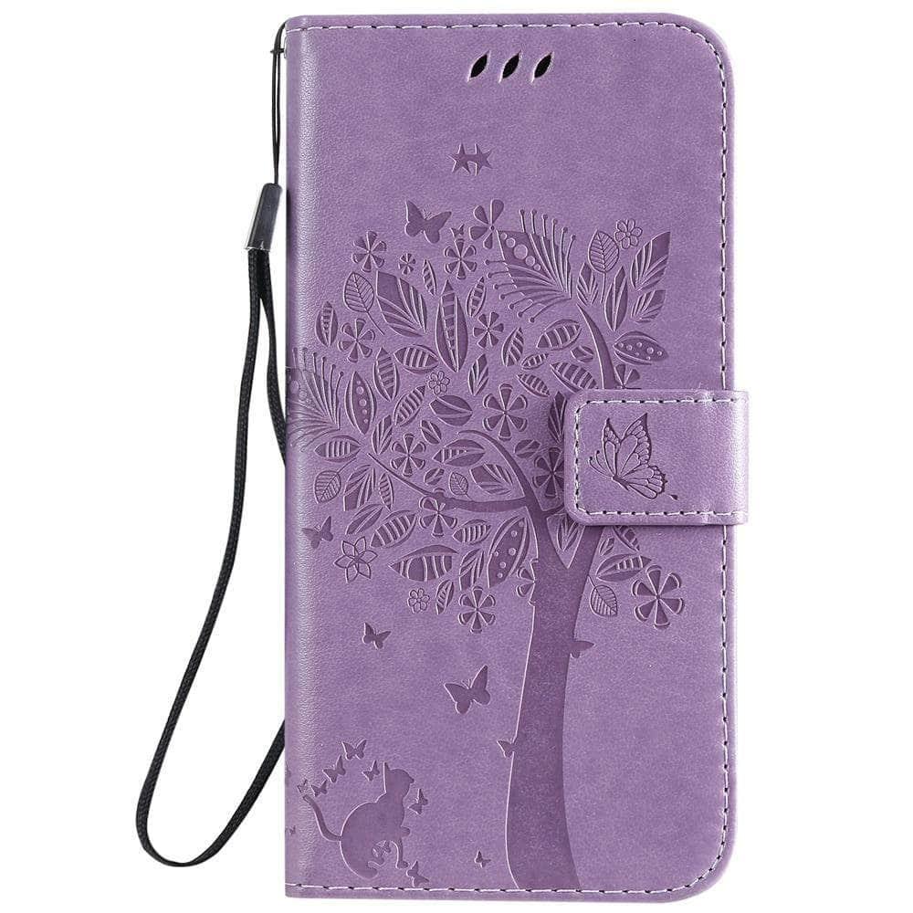 Sunjolly Tree Galaxy S20 FE Lite Flip Wallet Case with Card Holder - Slim Protective Cover for Everyday Use & Travel