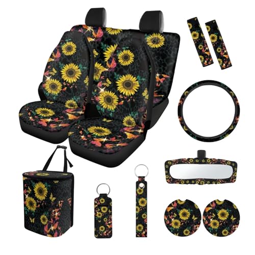 Sunflower Butterfly Leopard