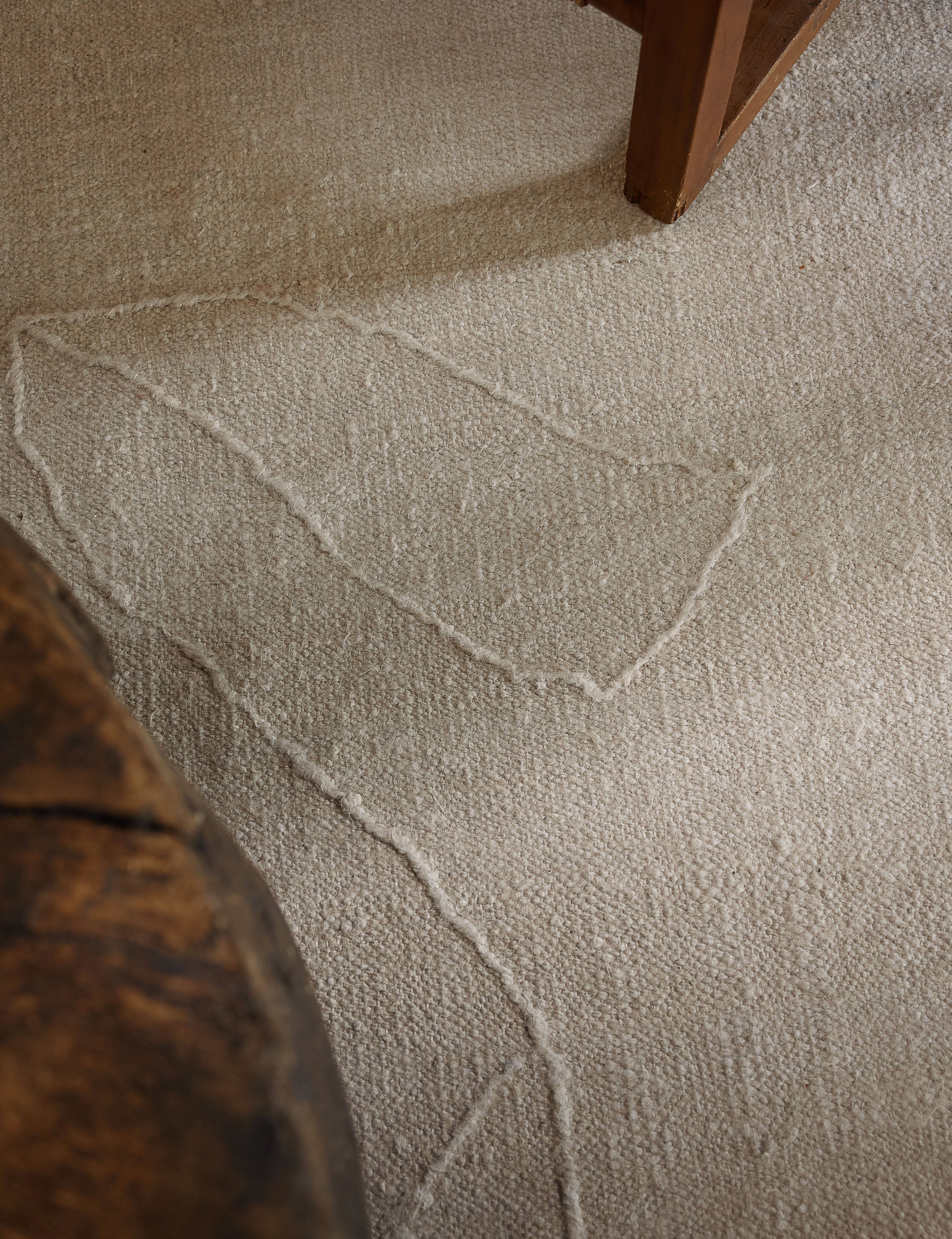Jake Arnold Beachwood Flatweave Rug - Handwoven Natural Fiber Area Rug for Living Room, Bedroom & Dining Room Decor