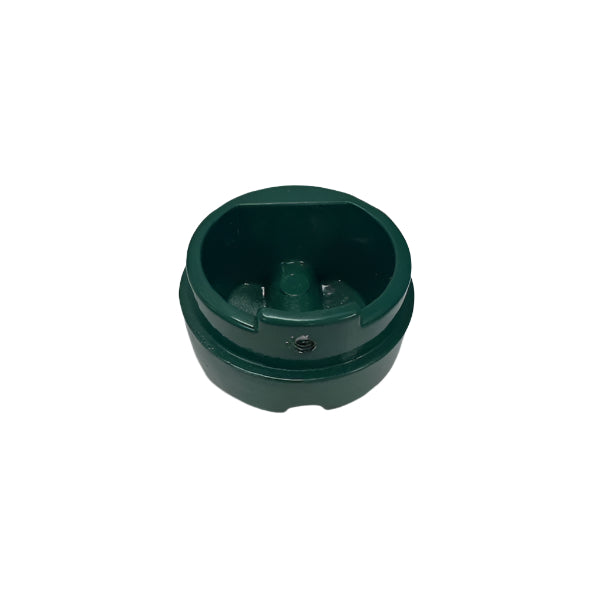 Tennis Net Post End Cap with Wheel - Green Replacement Part for Tennis Court Equipment | Perfect for Tennis Court Maintenance & Net Installation
