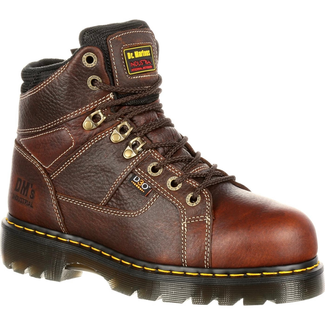 Ironbridge ST Teak Industrial Grizzly Boots - Waterproof Work Boots for Men, Durable Safety Shoes for Construction & Outdoor Work - Perfect for Heavy Duty Jobs, Hiking & Tough Terrains