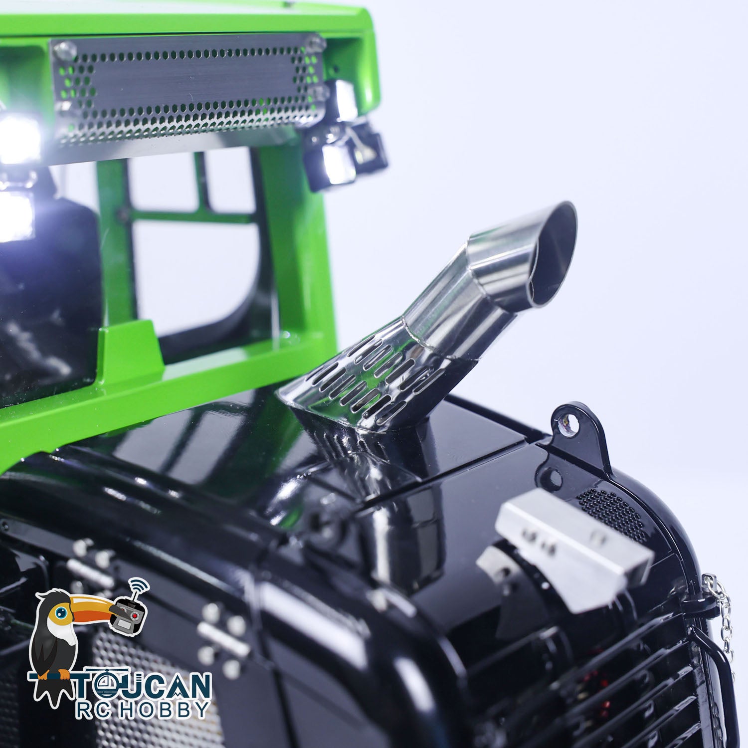 LESU 1/14 Scale Metal RC Hydraulic Loader 636 Remote Control Tracked Car with Light & Sound System, ESC Servo - Perfect for Construction Simulation, Off-Road Play & RC Hobby Enthusiasts