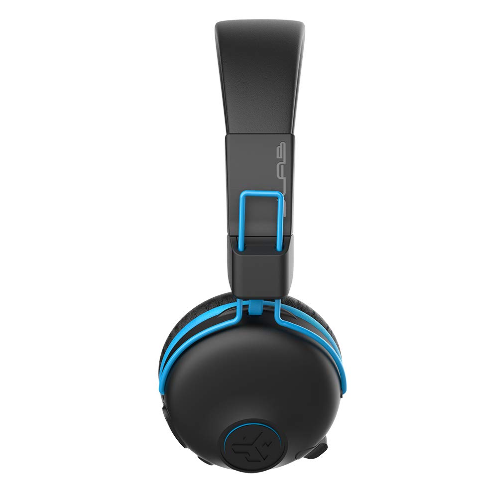 JLab JBuddies Play Wireless Kids Gaming Headset - Bluetooth 5, 22+ Hour Battery, 60ms Low Latency for Mobile Gaming, Retractable Mic, AUX Compatible with PS5/Xbox/Switch - Perfect for Online Classes & Console Gaming