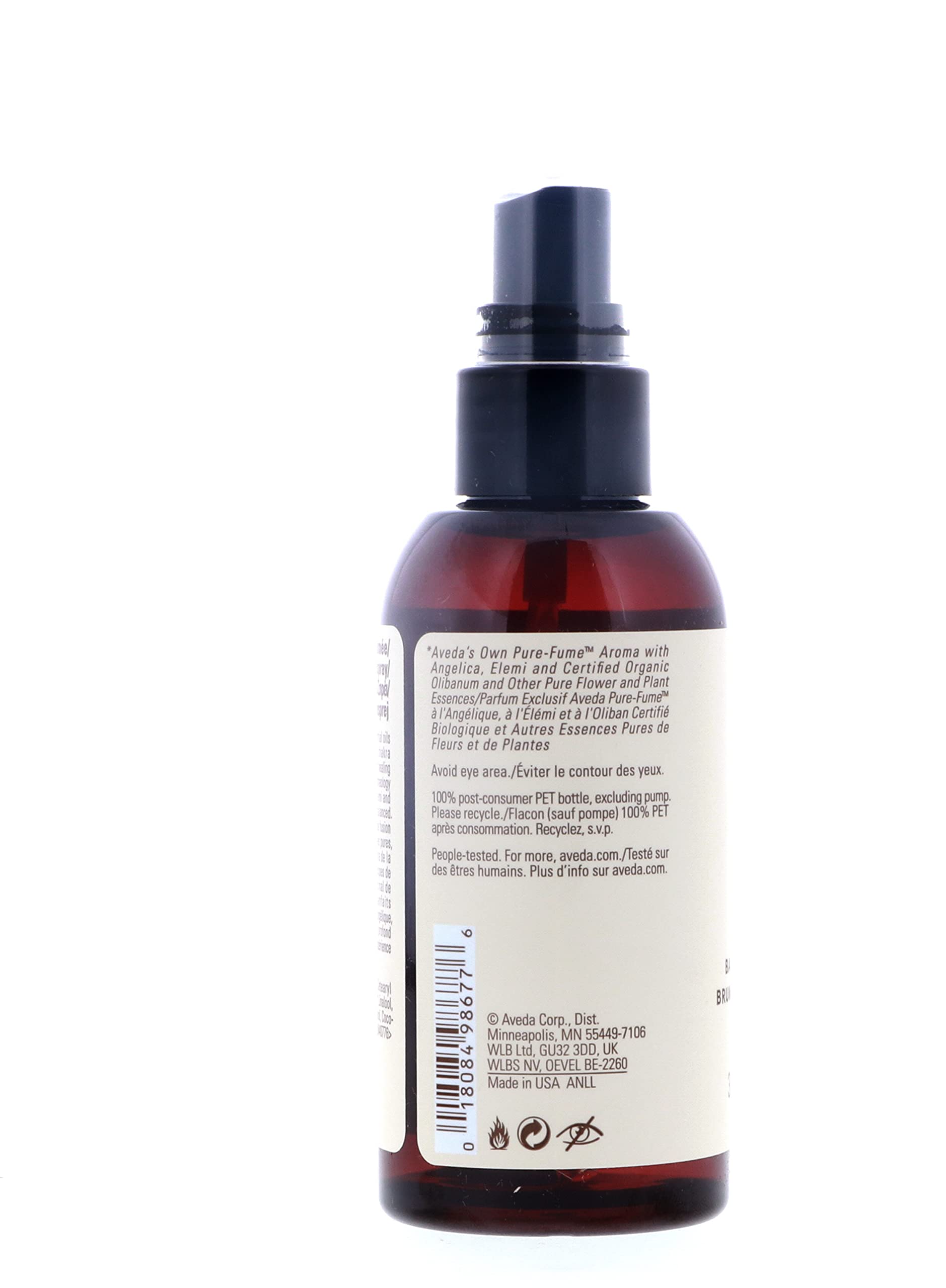 Aveda Chakra 7 Balancing Body Mist - 3.4 oz Aromatherapy Spray for Relaxation & Energy Balance | Perfect for Yoga, Meditation & Stress Relief
