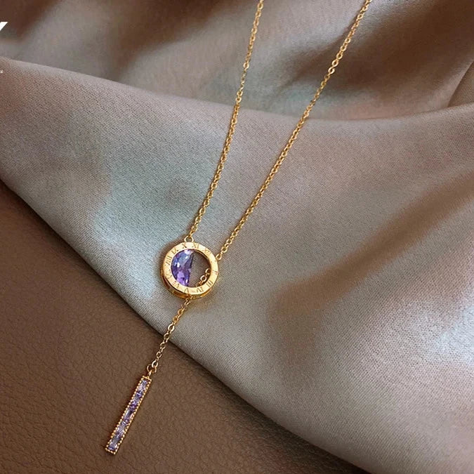 Domnica Necklace for Women - Elegant Gold Plated Pendant Jewelry Gift for Her | Perfect for Parties, Weddings & Special Occasions