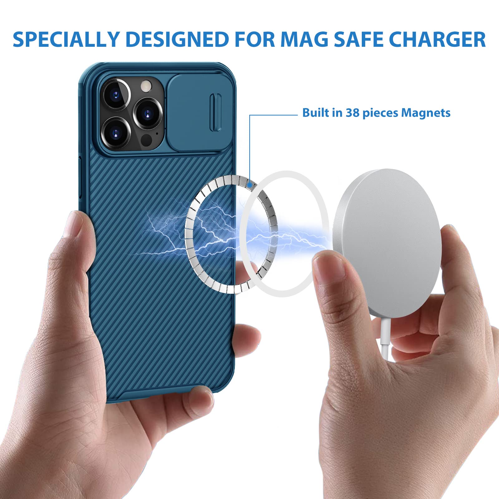 Nillkin Magnetic Mag-Safe Case for iPhone 13 Pro Max (6.7