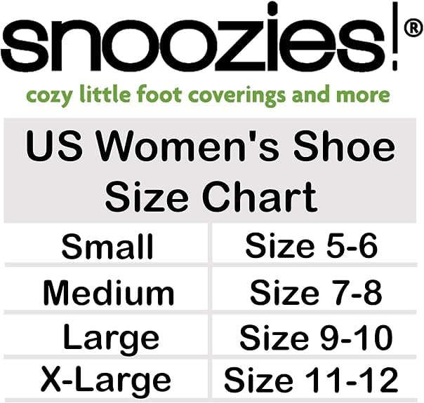 Snoozies Cozy Furry Slipper Socks for Women - Non-Slip Foldable House Shoes for Travel, Home & Lounge - Perfect for Winter Comfort & Relaxation