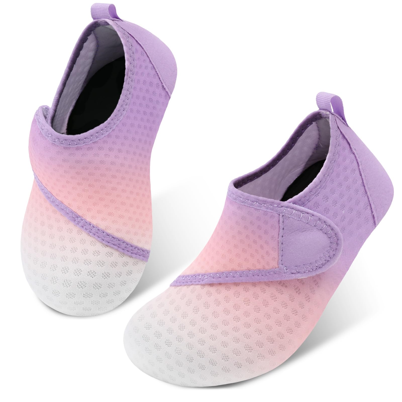 Kids Water Shoes for Boys & Girls - Breathable Quick-Dry Aqua Socks for Beach, Pool, Swimming & Summer Activities | Non-Slip Athletic Water Shoes