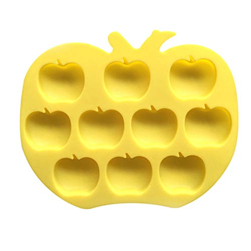 Premium Silicone Chocolate Candy Mold - Apple Shape for Baking, Ice Cubes, Jelly & Gummy Candies | Flexible Food-Grade Mold for DIY Desserts, Party Treats & Holiday Baking