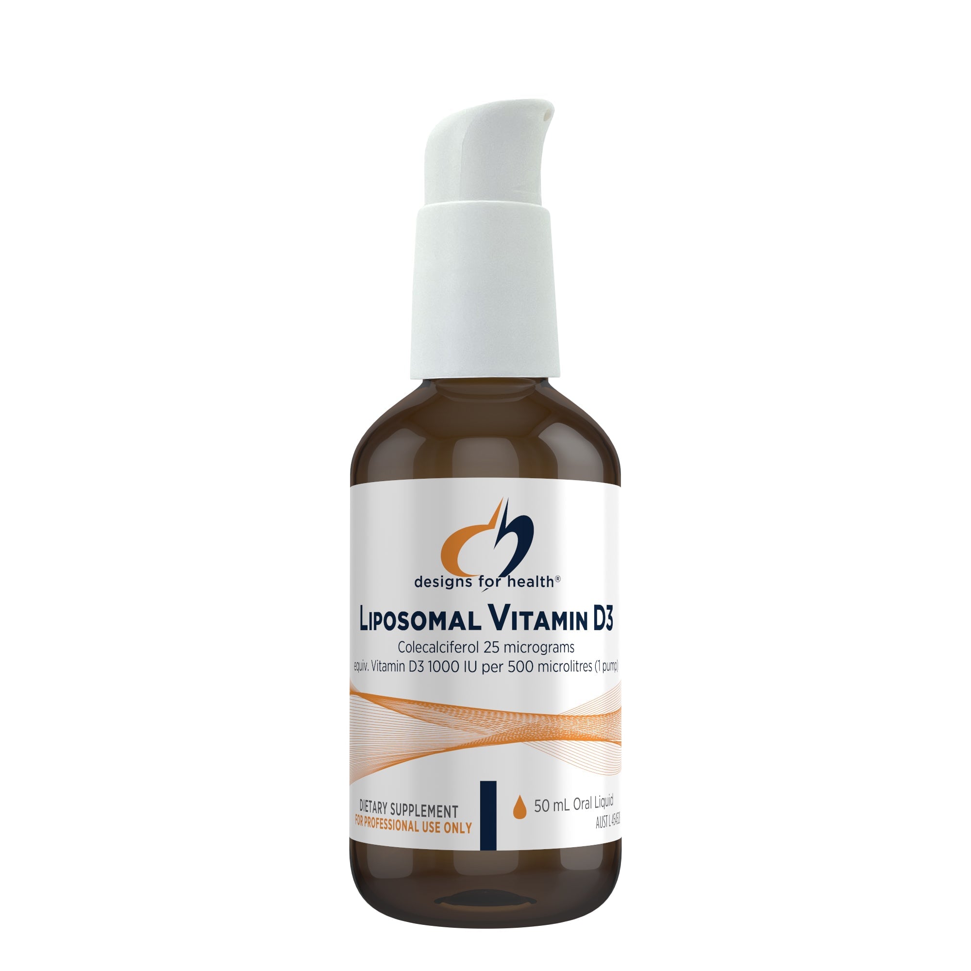 Designs For Health Liposomal Vitamin D3 with LIPOCELLE™ Technology - High Absorption Vitamin D Supplement for Immune Support & Bone Health - Perfect for Daily Wellness & Immune System Boost