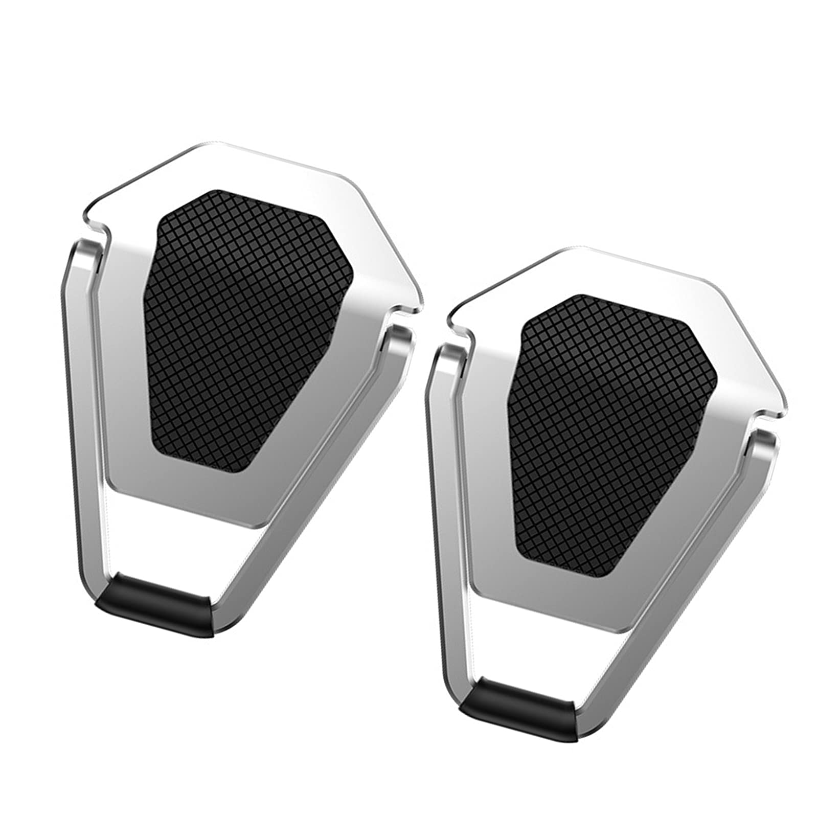 MagiDeal Foldable Laptop Stand - Adjustable Ergonomic Aluminum Computer Riser for MacBook, iPad, Notebook (1 Pair) - Perfect for Home Office, Gaming & Workspace Setup