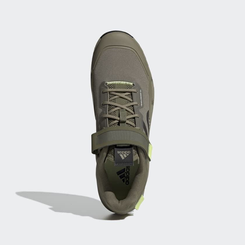 adidas Men's 5.10 Trailcross Clip-in Cycling Shoes - Green | Mountain Bike & Commuter Cycling Sneakers for Outdoor Adventures