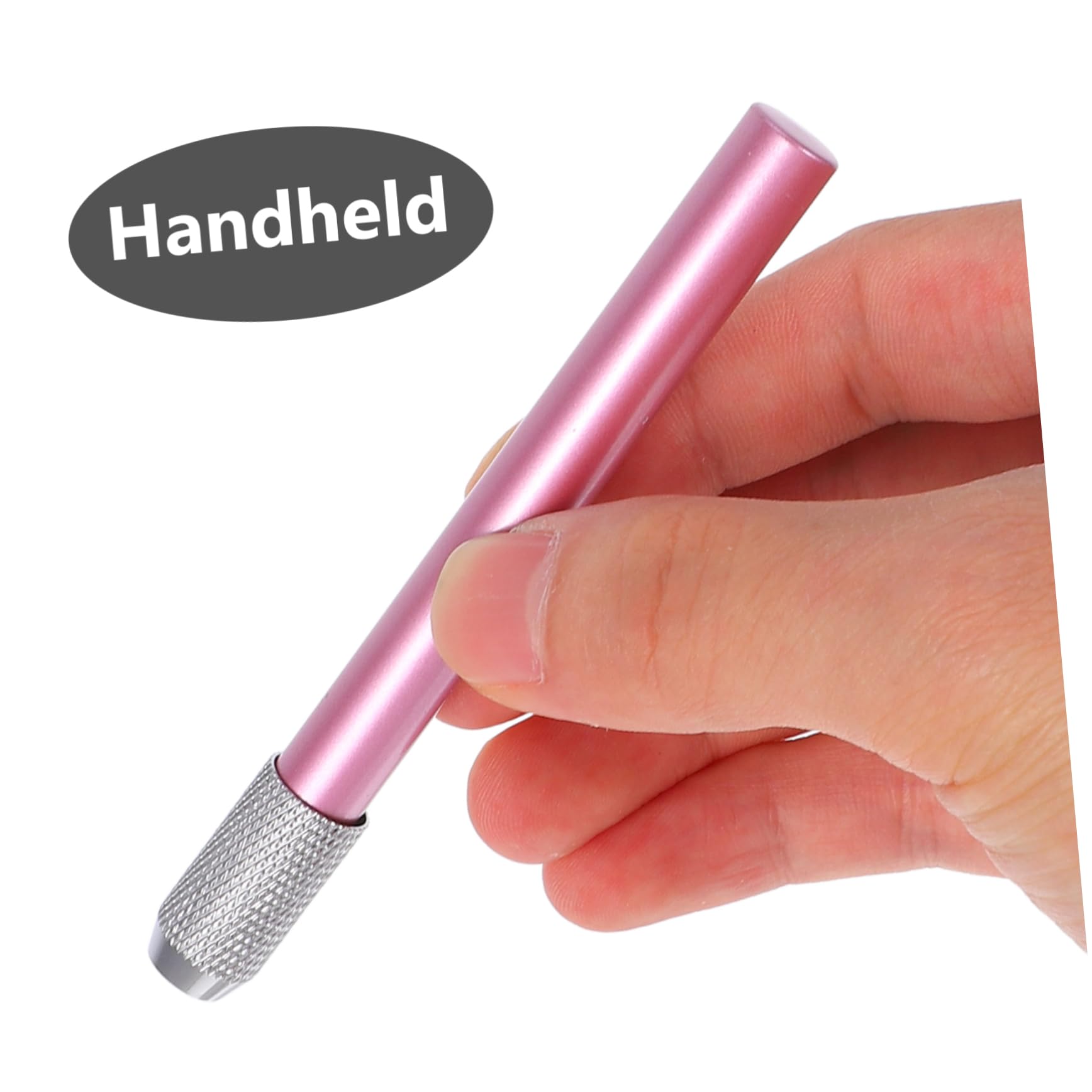 Lurrose 4pcs Metal Pencil Extenders - Adjustable Writing Tool for School & Office