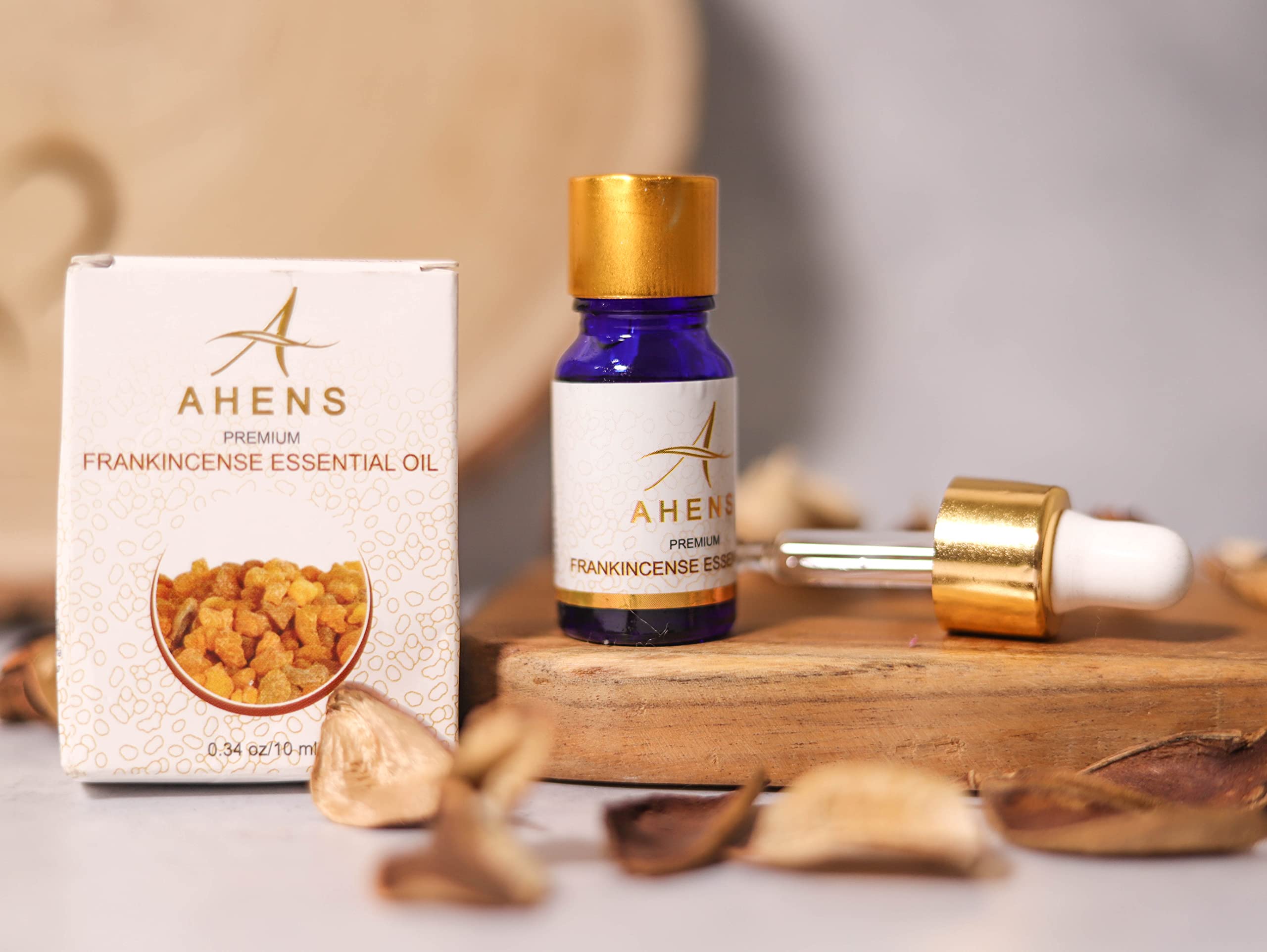 Pure Frankincense Essential Oil - 100% Natural & Therapeutic Grade for Aromatherapy, Relaxation & Skin Care - Perfect for Diffusers, Massage & DIY Beauty Products