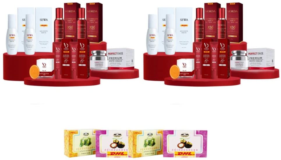 Premium VORDA T-6525 Lifting & Radiant Rich Milk Cream 300ml - Anti-Aging & Brightening Face Moisturizer with Fragrant Formula - DHL Express Shipping by Thaigiftshop [Free Tomato Facial Mask Included] - Perfect for Daily Skincare Routine & Nighttime Hydration