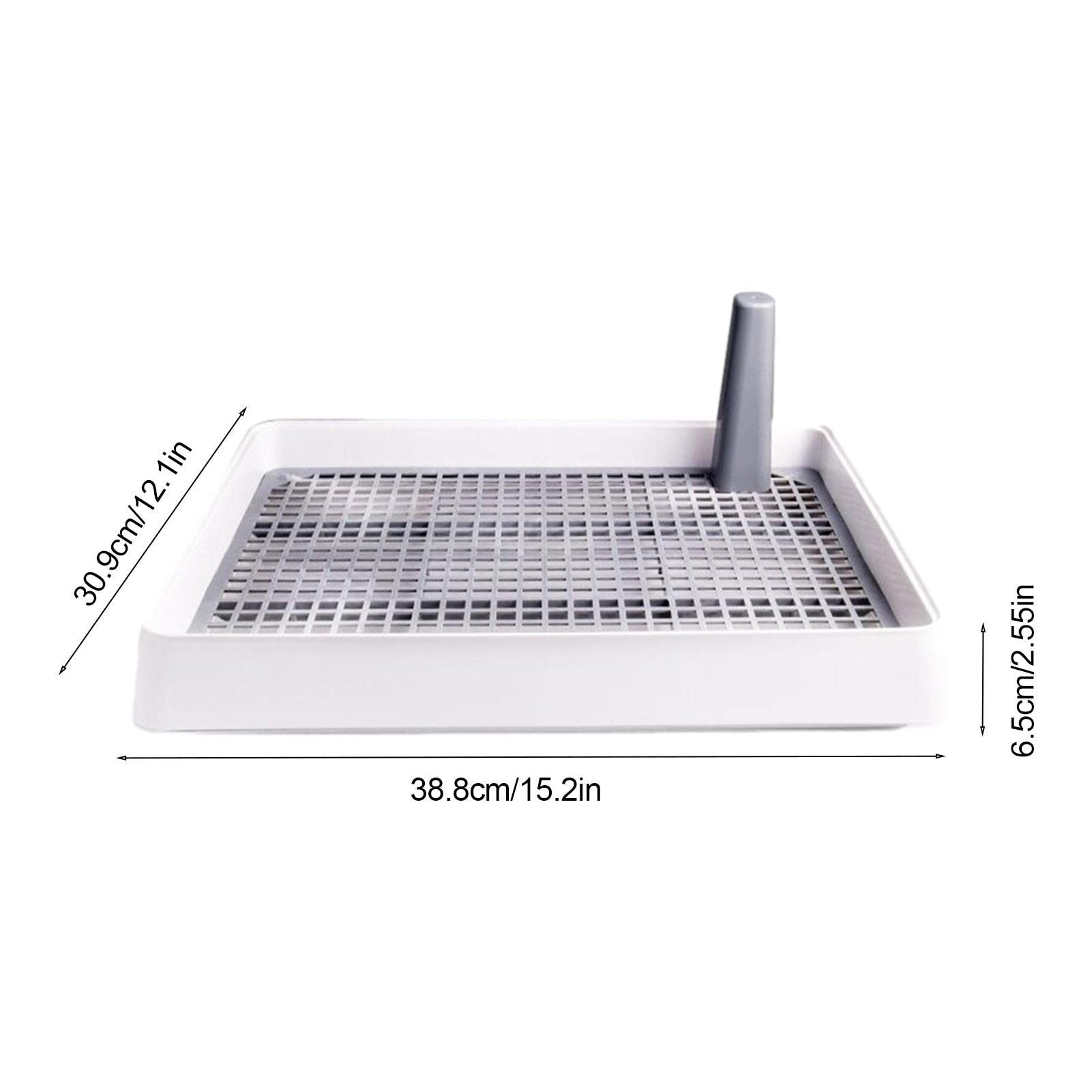 **Premium Dog Pee Pad Holder - Indoor Pet Toilet Training Mesh Tray for Small & Medium Dogs - Non-Slip Puppy Pad Holder for Floors - Perfect for Housebreaking & Apartment Living**