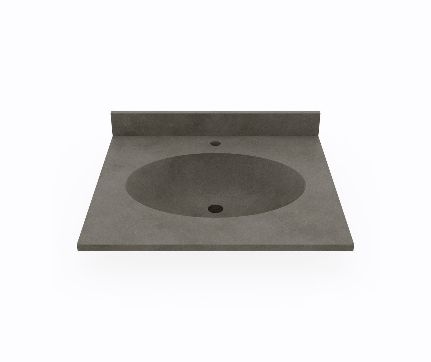 CH1B2225 Chesapeake 22 x 25 Inch Single Bowl Bathroom Vanity Top - Perfect for Modern Home & Apartment Renovations