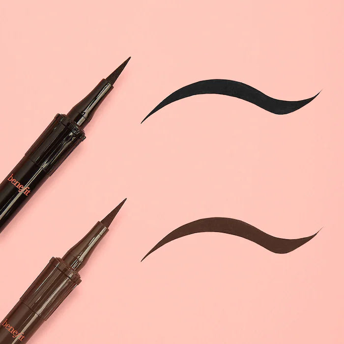 Benefit Cosmetics Roller Liner Waterproof Liquid Eyeliner - Long-Lasting Smudge-Proof Makeup for Everyday Wear & Special Occasions