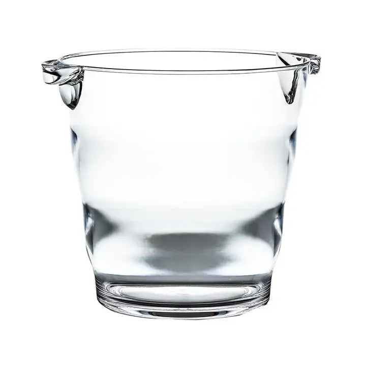 Premium Acrylic Crystal Clear Ice Bucket for Champagne & Wine - Elegant Party & Home Bar Accessory - Perfect for Weddings, Celebrations & Entertaining