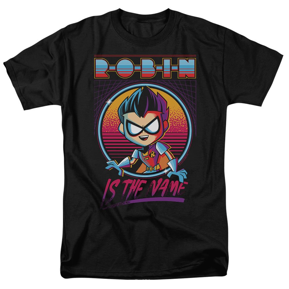 Popfunk Teen Titans Go Robin T-Shirt & Stickers - Movie Fan Gift
