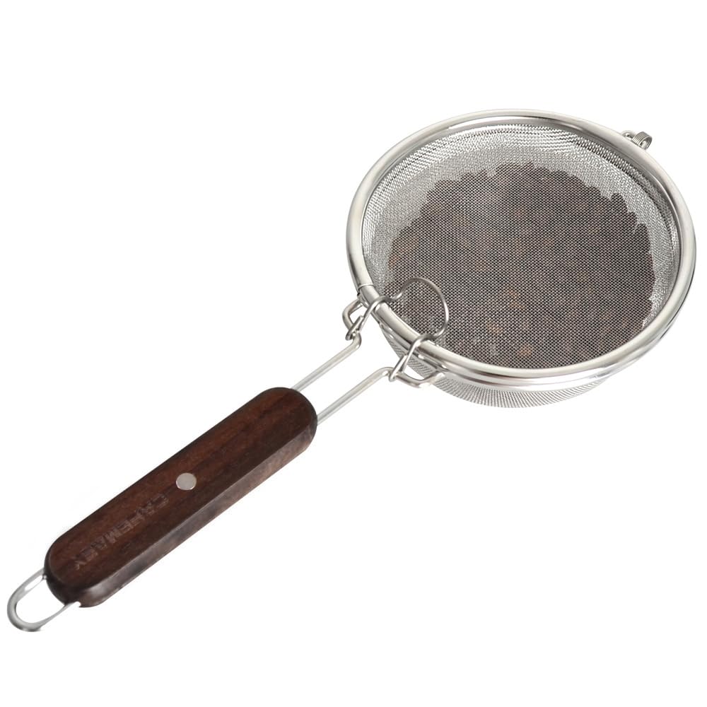 Premium Stainless Steel Portable Coffee Roaster - Handheld Home Coffee Bean Roasting Tool for Espresso, French Press & Cold Brew - Perfect for Baristas & Coffee Enthusiasts