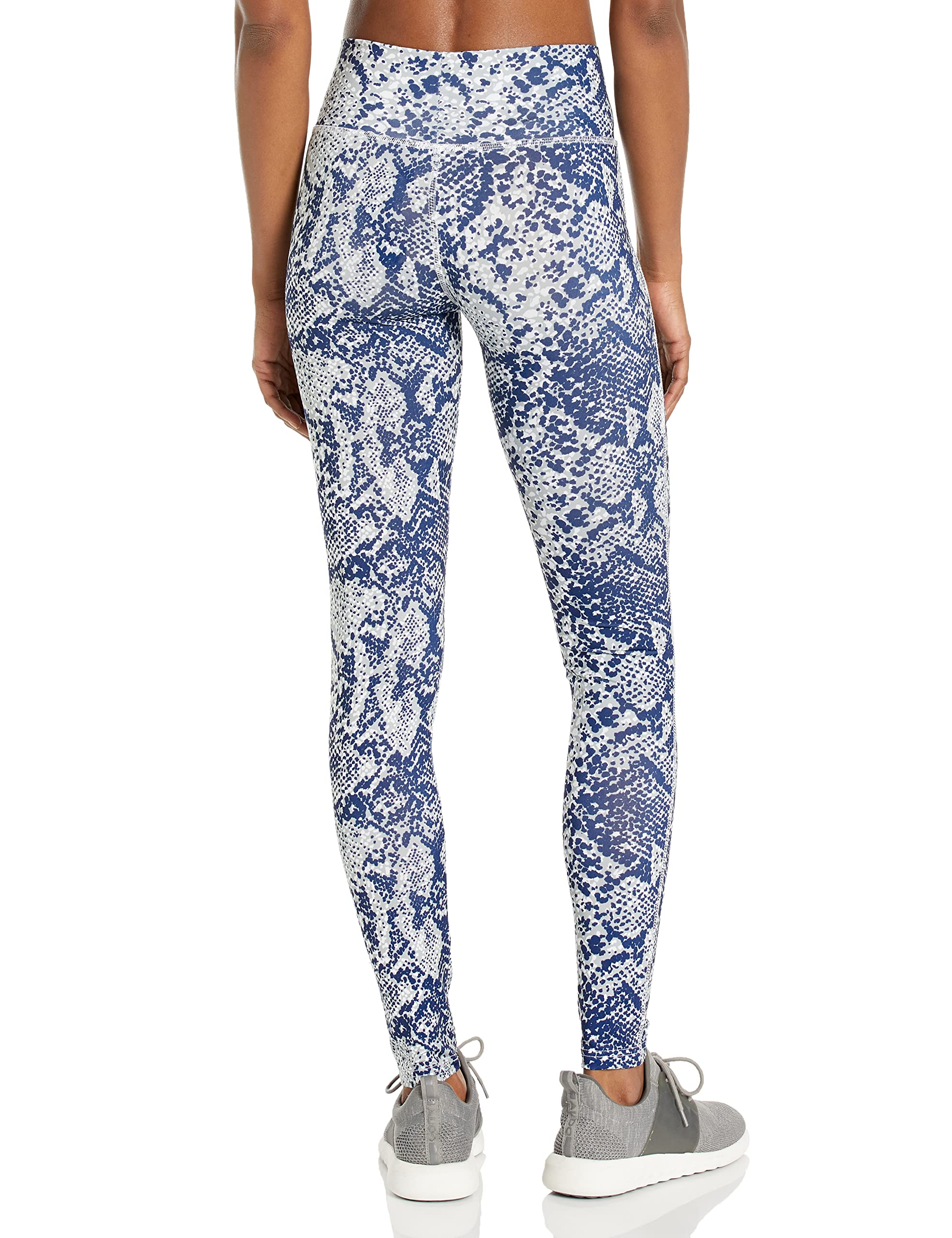 Zubaz Women's Printed High-Waisted Yoga Leggings - Soft Stretchy Workout Pants for Running, Gym & Lounge Wear