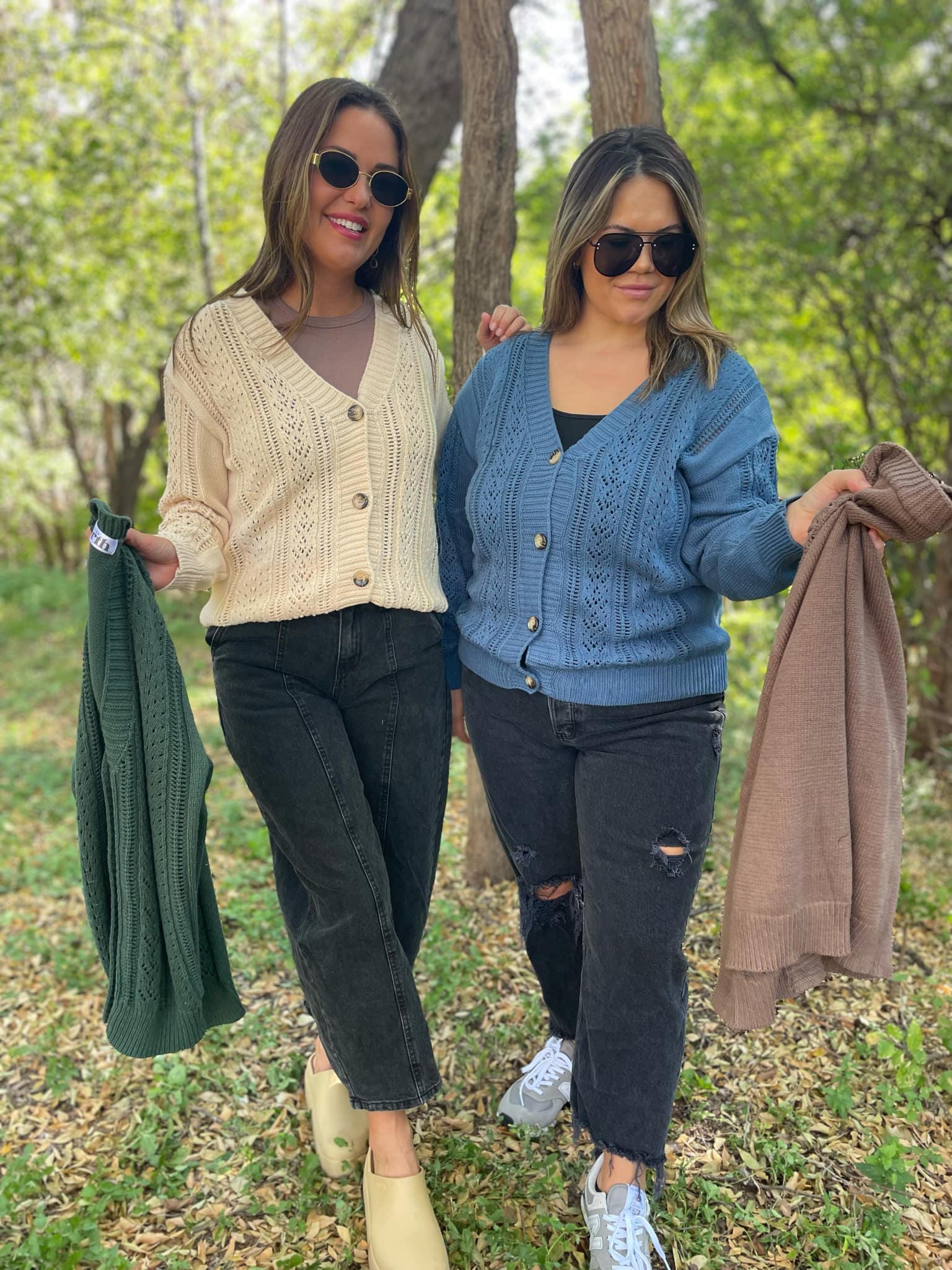 PREORDER: Austin Button Cardigan for Women - 4 Color Options (Beige, Black, Navy, Gray) | Cozy Fall & Winter Layering Piece for Office, Dates & Casual Outings