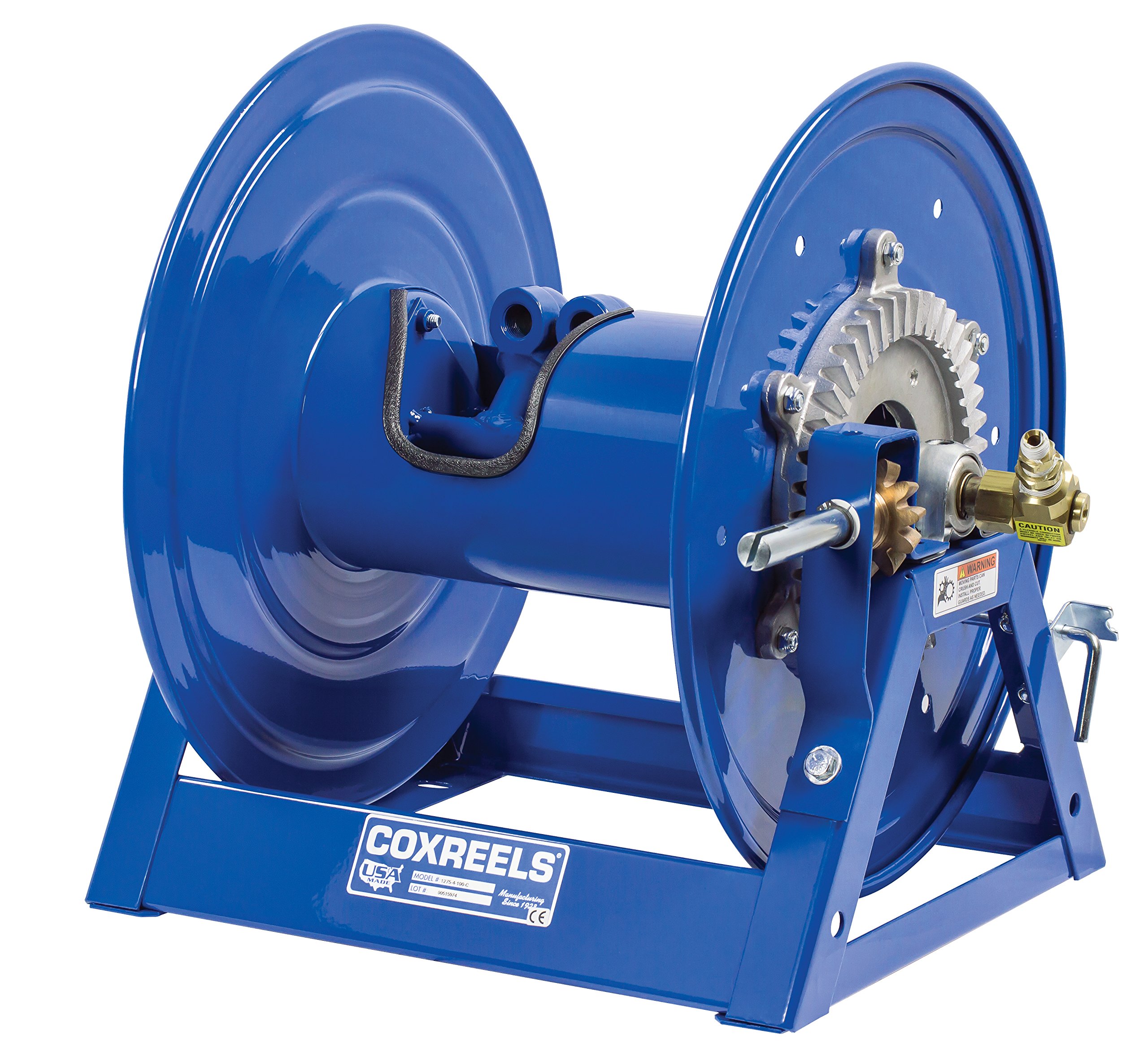 Dual Hose Hand Crank Welding Reel for Oxy-Acetylene | Coxreels 1275WL-3-150-C | 3/8