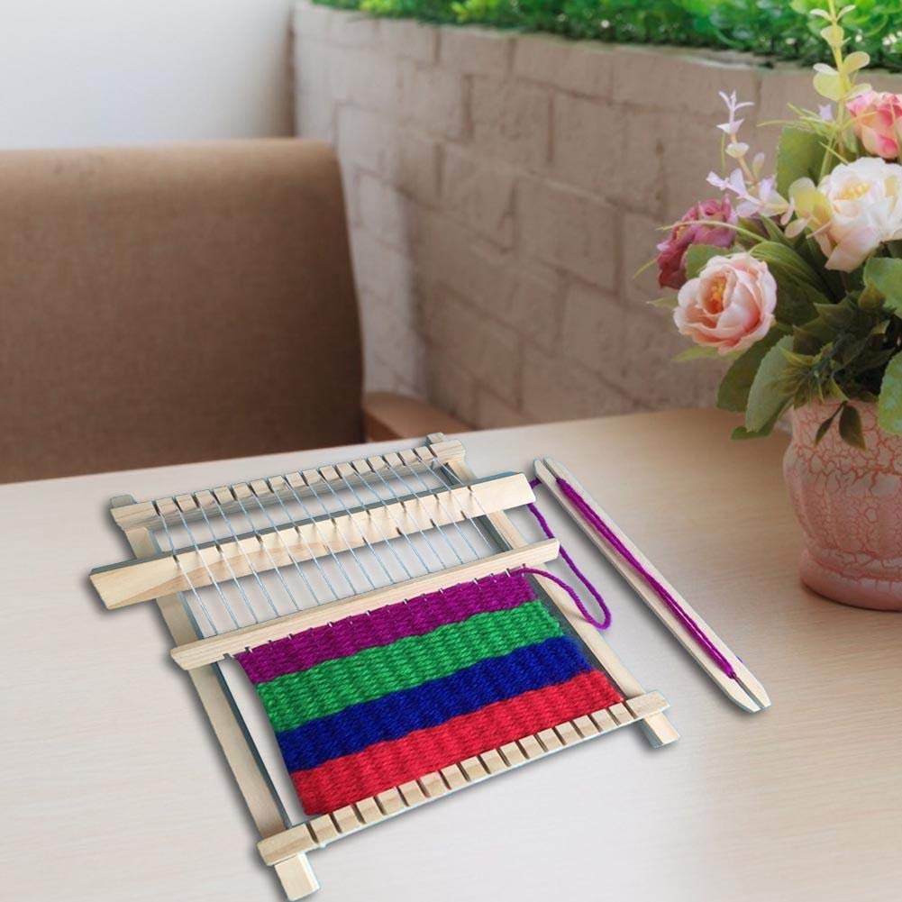 Hand Knitting Machine for Kids - DIY Weaving Loom Craft Kit for Children - Perfect for Creative Play, Arts & Crafts Projects at Home or School