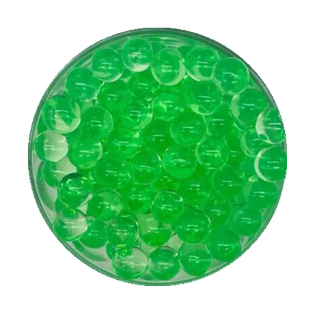 USFEEL 4000 Pcs Crystal Soil Water Beads - Magic Jelly Balls for Plants, Wedding Decor & Vase Fillers - Non-Toxic Bio Gel Growing Beads (Green) - Perfect for Floral Arrangements, Sensory Play & Home Decoration