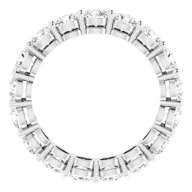 3.57 Carat Round Diamond Eternity Wedding Band - Classic Diamond Ring for Women, Perfect for Anniversary, Engagement & Special Occasions