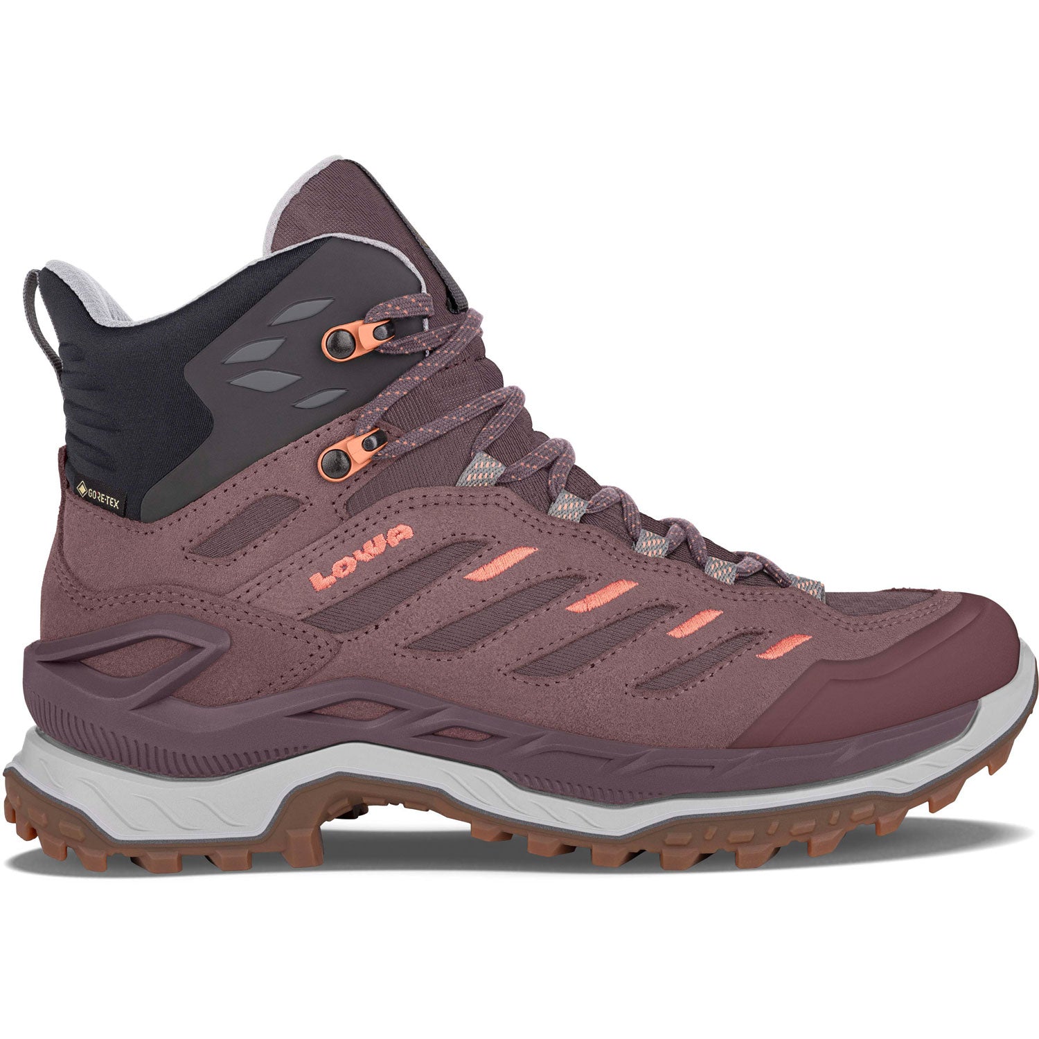 Lowa Women's Innovo GTX Mid Hiking Boots - Waterproof Ankle Boots for Women, Lightweight Trekking Shoes with Gore-Tex Technology - Perfect for Hiking, Backpacking & Outdoor Adventures