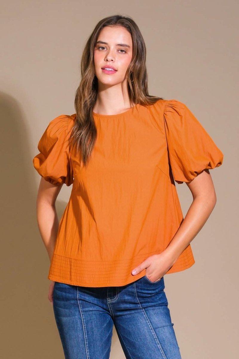 Carolina Forest Woven Top for Women | Breathable Summer Blouse | Casual & Boho Style | Perfect for Beach, Vacation & Outdoor Activities