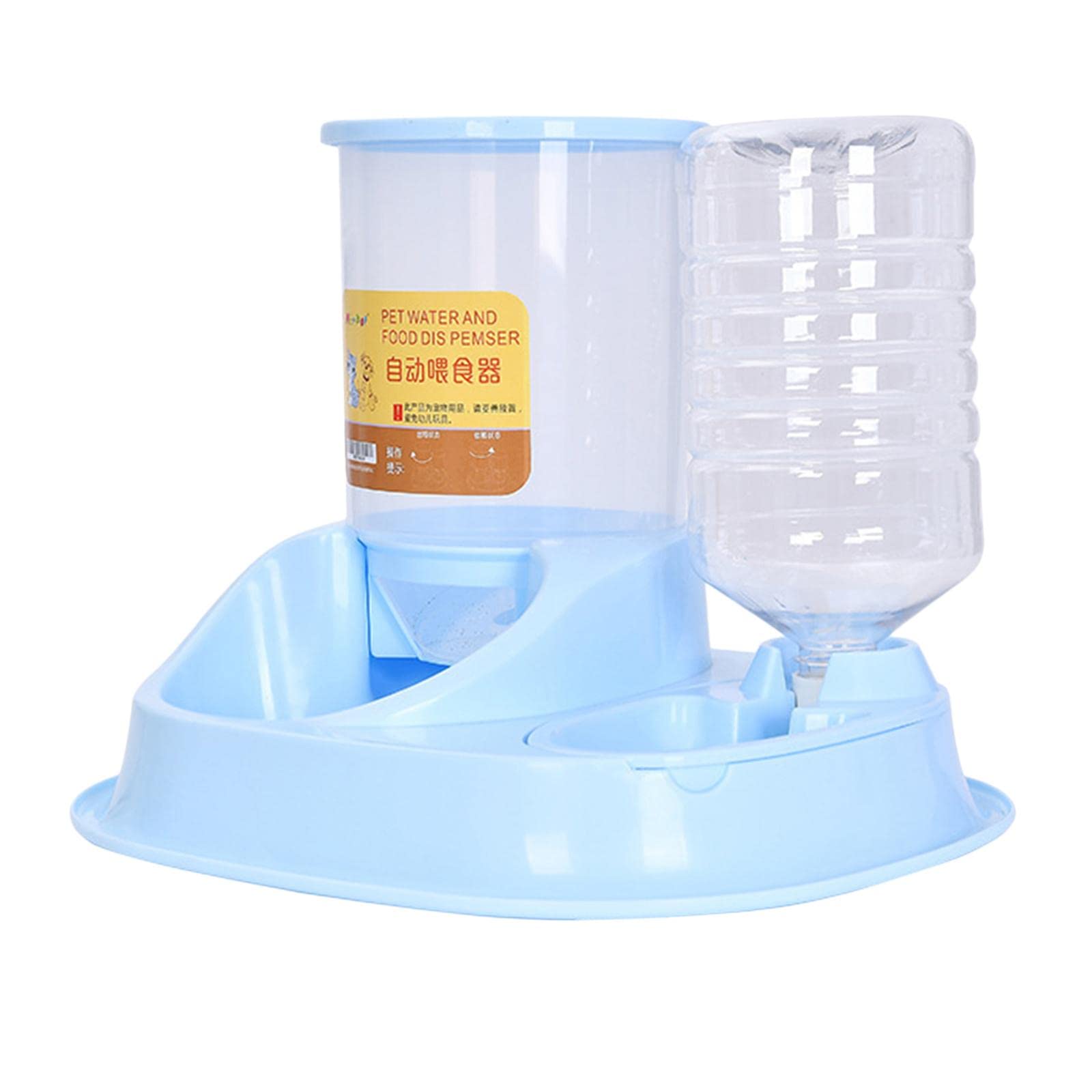 MYADDICTION Automatic PET Water Dispenser for Cats, Dogs, and Puppies - Blue - Ideal for Home, Office, and Travel Use