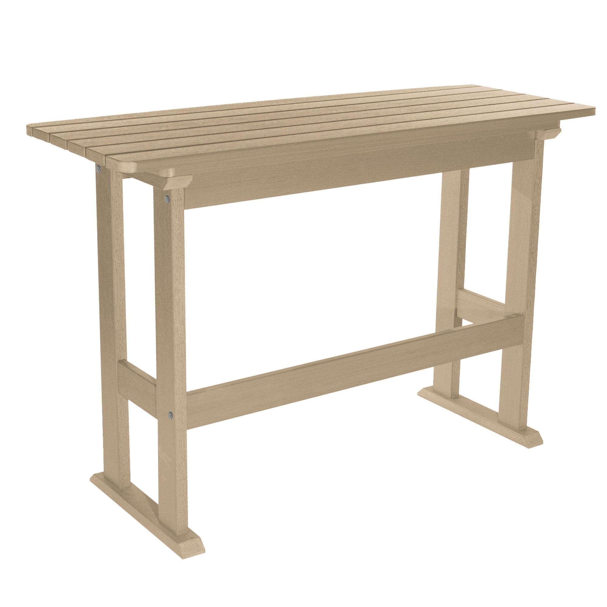 Refurbished Lehigh Counter Height Balcony Table - Outdoor Bistro Set for Small Spaces, Patio, Deck & Apartment Use - Perfect for Coffee, Dining & Relaxing