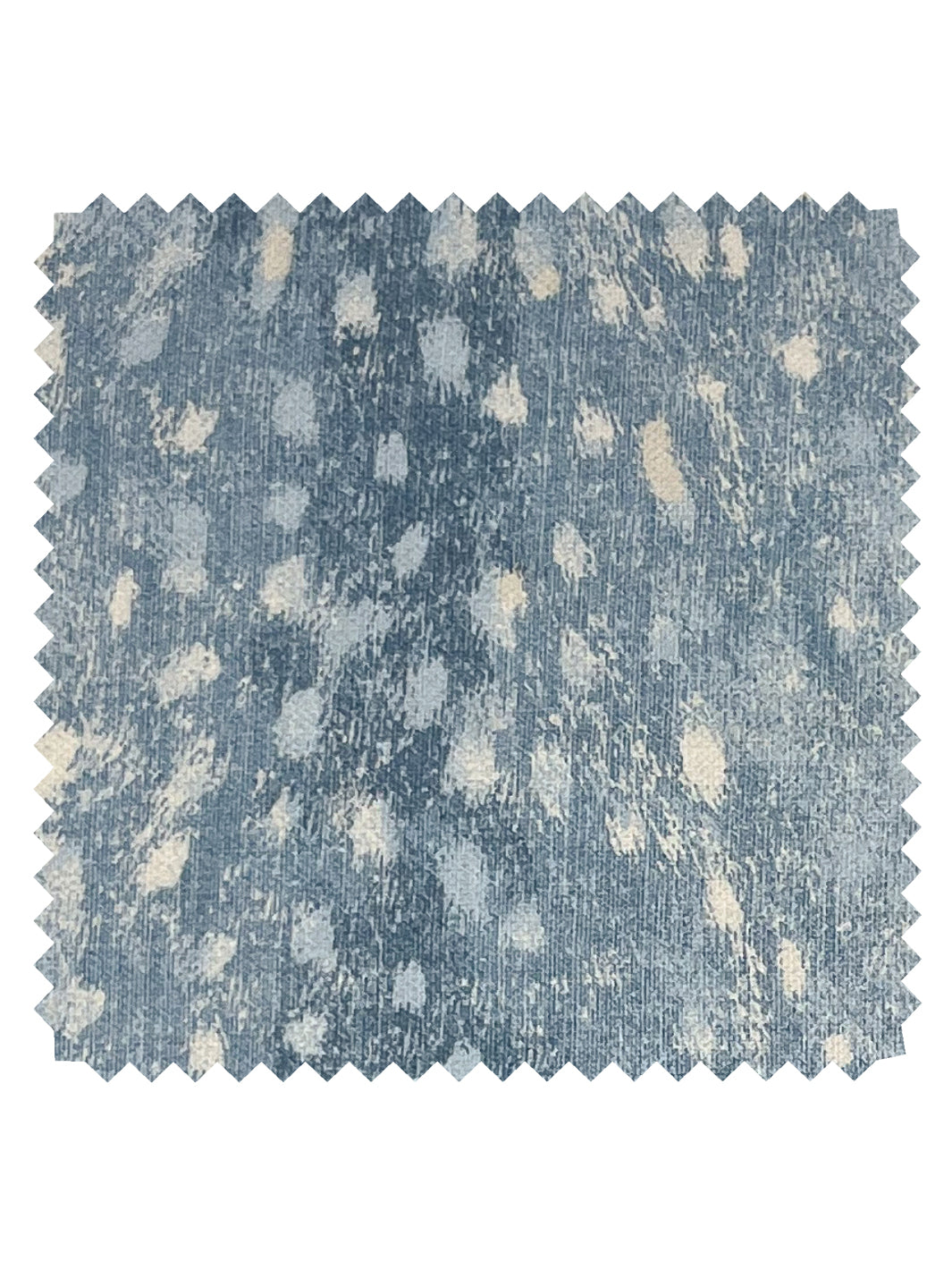 Nathan Turner Blue Linen Fabric with Deer Print - Perfect for Home Decor, Upholstery, and DIY Craft Projects