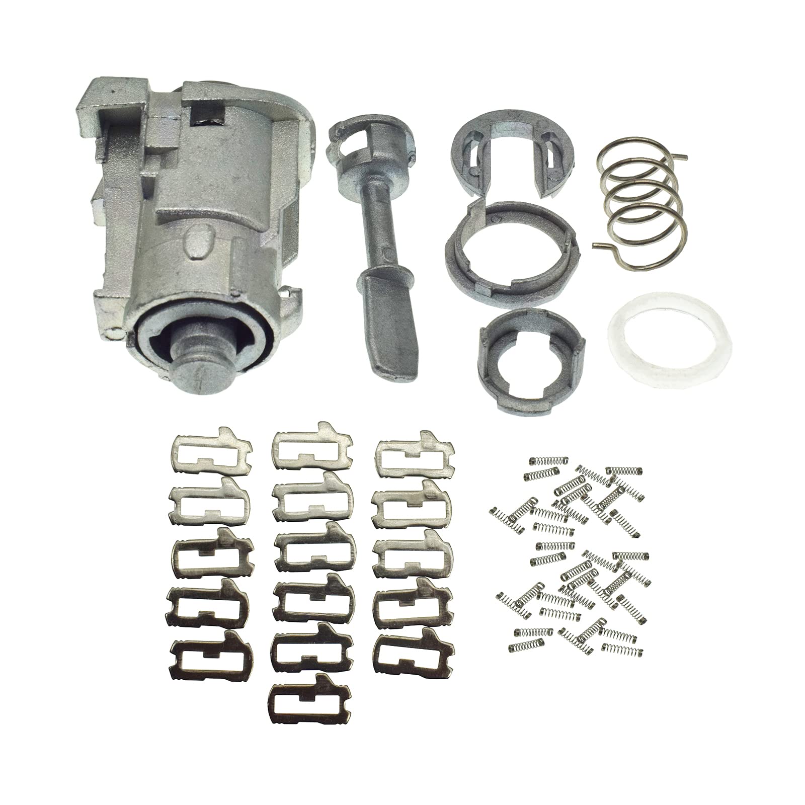 VW Golf Jetta 1997-2005 Left Side Door Lock Cylinder Repair Kit 604837167 - Replacement & Fix for Broken Car Locks - Perfect for DIY Auto Repair & Maintenance