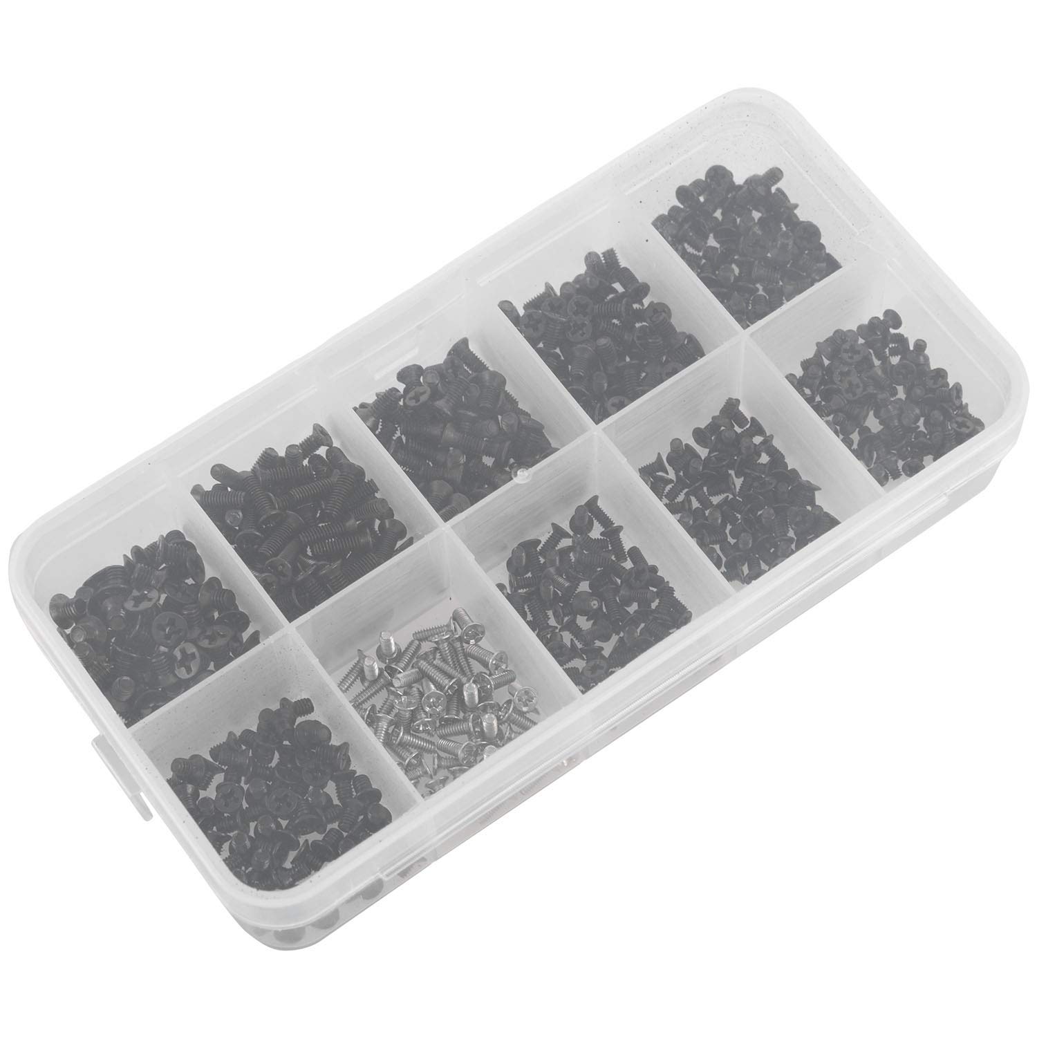 Koanhinn 500 Pieces Laptop Notebook Computer Screws Set - Comprehensive Repair Kit for DIY Laptop Maintenance and Upgrades