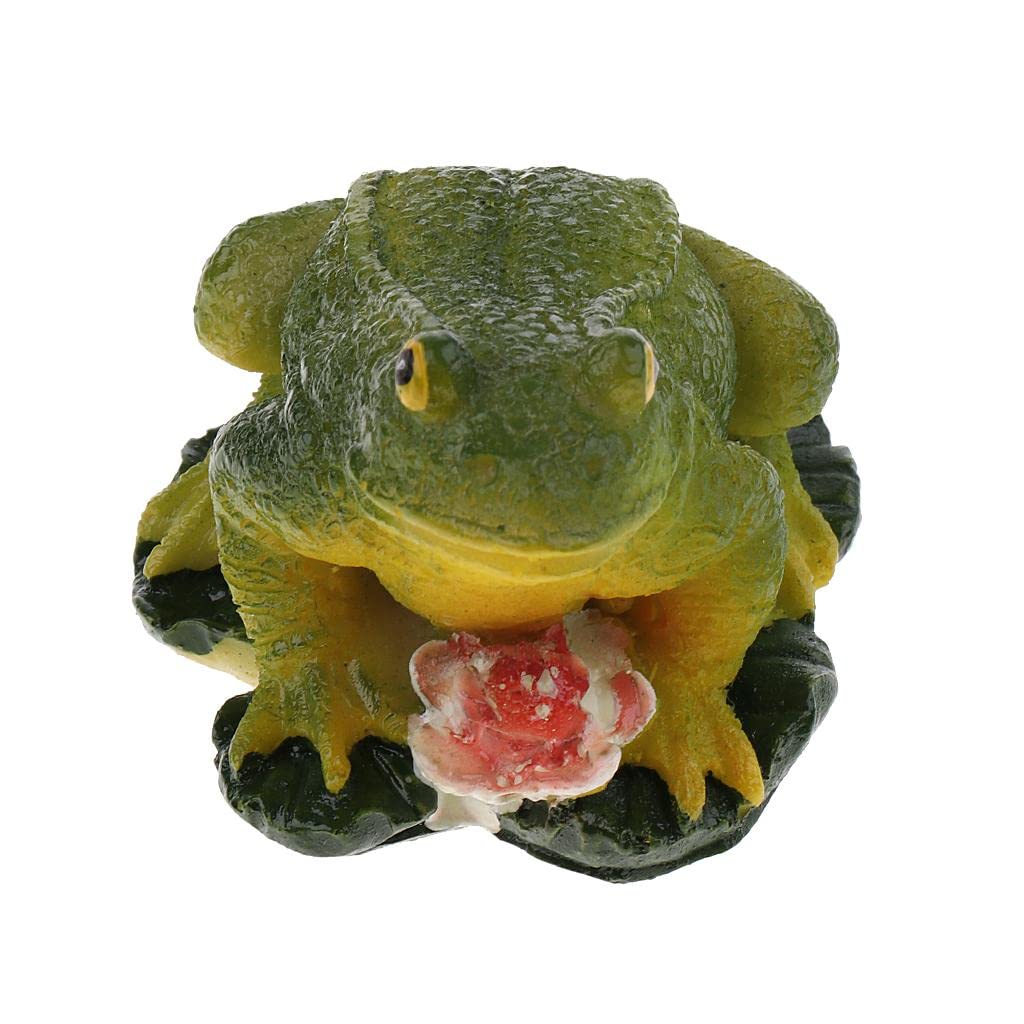 Exquisite Mini Resin Frog Sculpture - Handcrafted Desk Decor Statue for Home Office | Perfect Gift for Nature Lovers & Zen Garden Accent